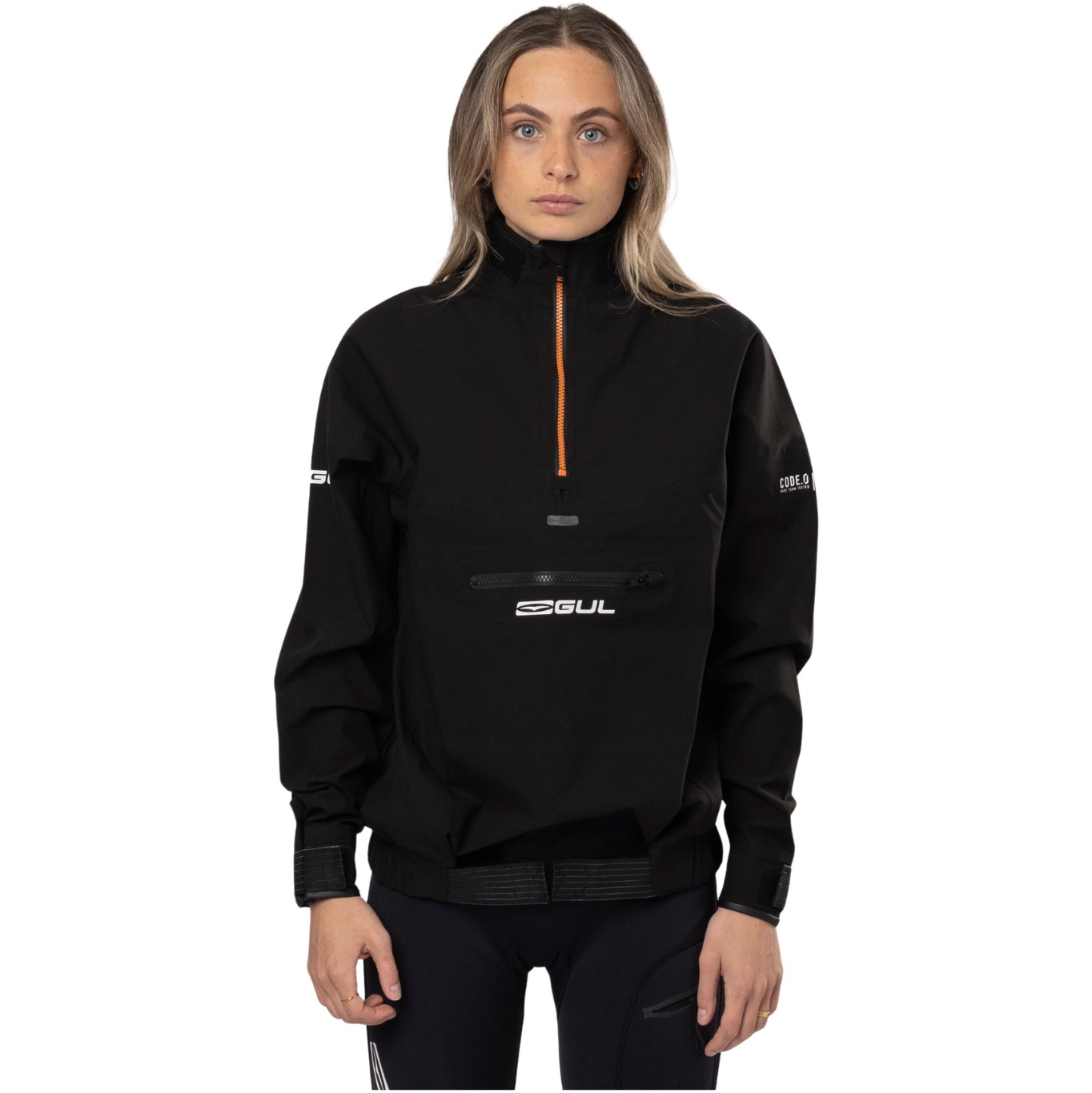 2026 Gul Womens Code Zero Recore 3L Spray Top ST0036 - Black / Orange